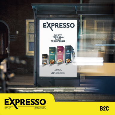 Xây dựng hệ thống Nhận diện bao bì: CÀ PHÊ HÒA TAN EXPRESSO