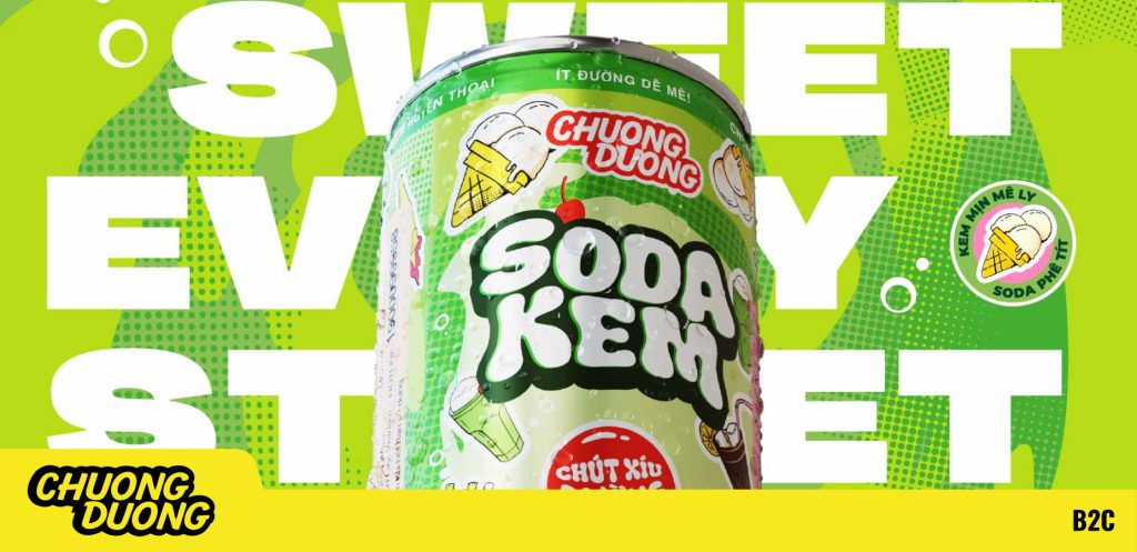 TRẢI NGHIỆM BAO BÌ ĐẶC BIÊT KỂ CHUYỆN SẢN PHẨM: CHƯƠNG DƯƠNG SODA KEM