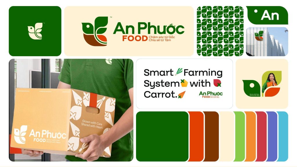 Hệ thống nhận diện thương hiệu An Phước food