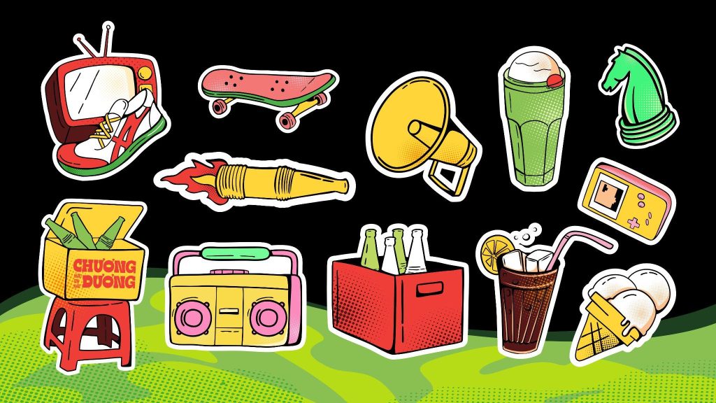 Bộ icon cốt lõi dự án Chương Dương Soda Kem